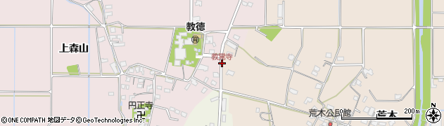 教覚寺周辺の地図