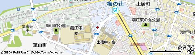 高知県高知市梅ノ辻12周辺の地図