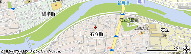 高知県高知市石立町周辺の地図