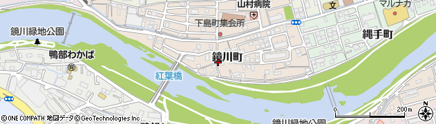 高知県高知市鏡川町83周辺の地図