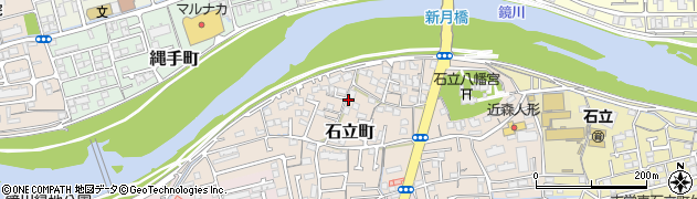 高知県高知市石立町108周辺の地図