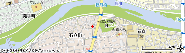 高知県高知市石立町120周辺の地図