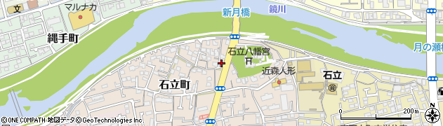 高知県高知市石立町78周辺の地図