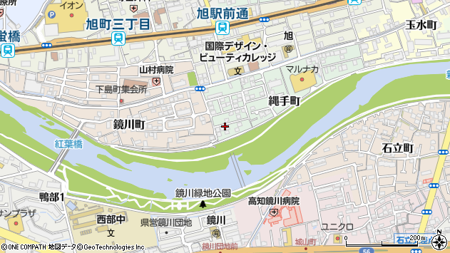 〒780-0932 高知県高知市縄手町の地図