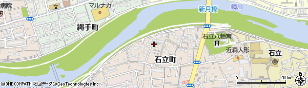 高知県高知市石立町202周辺の地図