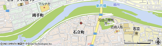 高知県高知市石立町110周辺の地図