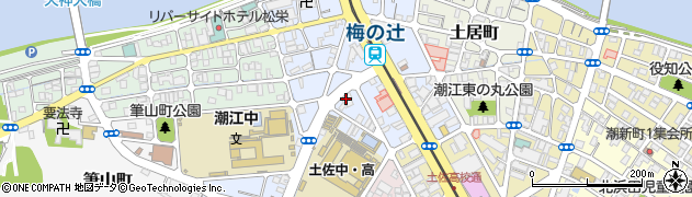 ホテル四国・桔梗舘周辺の地図