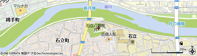 高知県高知市石立町54周辺の地図