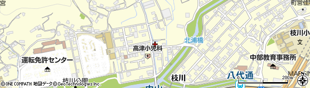 北浦公民館周辺の地図