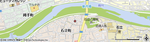 高知県高知市石立町125周辺の地図