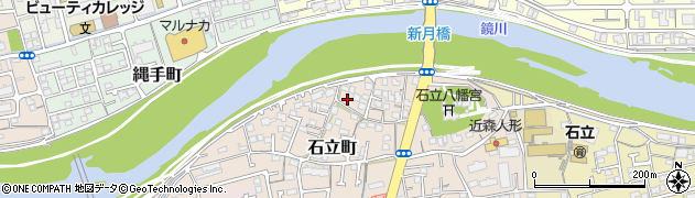 高知県高知市石立町153周辺の地図