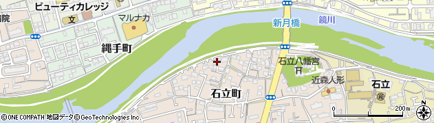 高知県高知市石立町158周辺の地図