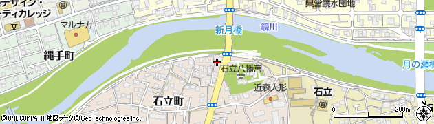高知県高知市石立町70周辺の地図