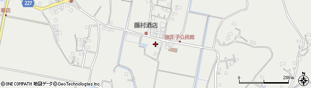 香我美消防団　徳王子消防屯所周辺の地図