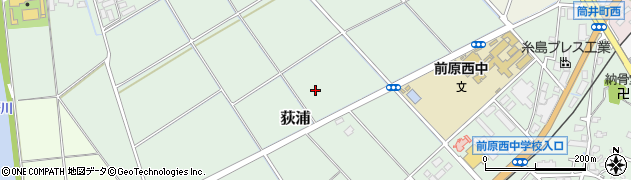 福岡県糸島市荻浦周辺の地図