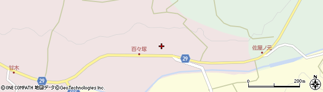 豊後高田市　東都甲公民館周辺の地図