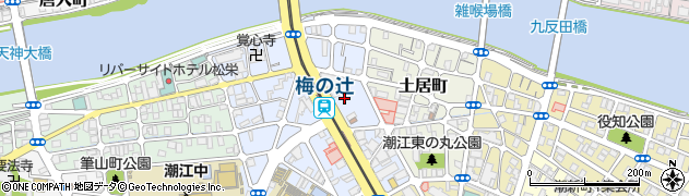 高知県高知市梅ノ辻5周辺の地図