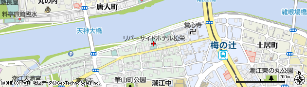 リバーサイドホテル松栄周辺の地図
