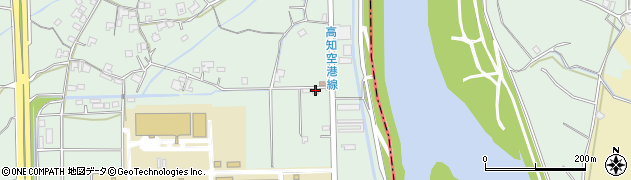 オリックスレンタカー高知空港店周辺の地図