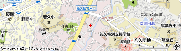 前川公園周辺の地図