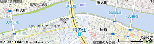 高知県高知市梅ノ辻4周辺の地図
