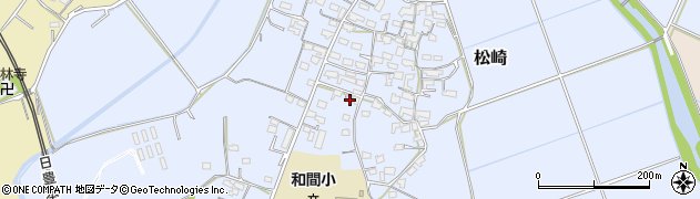大分県宇佐市松崎1607周辺の地図