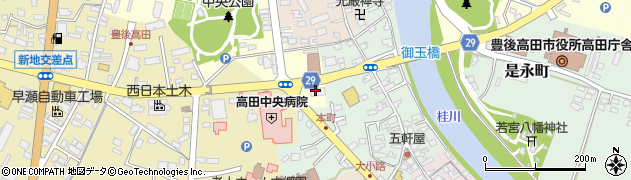 豊後高田市医師会（一般社団法人）周辺の地図