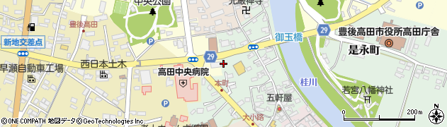 有限会社志おや高田支店周辺の地図