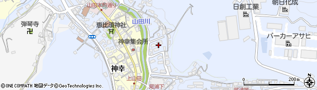 福岡県嘉麻市尾浦第一周辺の地図