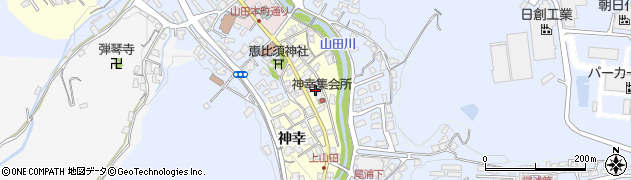 福岡県嘉麻市上山田1464周辺の地図