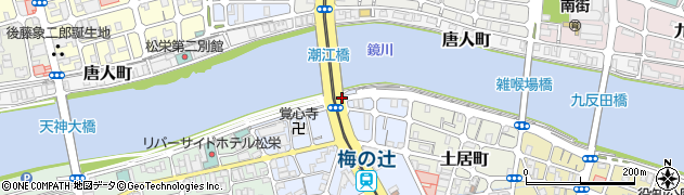 高知県高知市梅ノ辻1周辺の地図