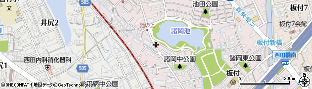 池ノ上公園周辺の地図