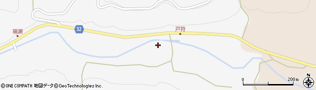 福岡県豊前市篠瀬661周辺の地図