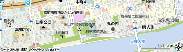 三翠園周辺の地図