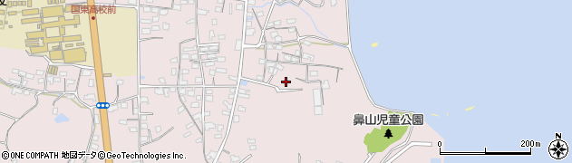 大分県国東市国東町鶴川864-1周辺の地図