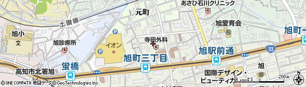 高知県高知市南元町23周辺の地図