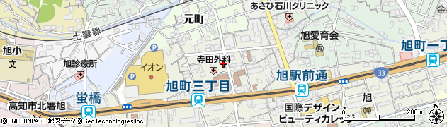 高知県高知市南元町26周辺の地図