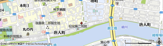 高知ビジネスホテル別館周辺の地図