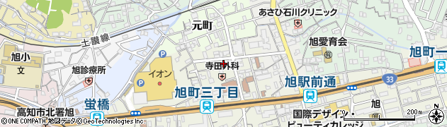 高知県高知市南元町7周辺の地図