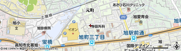 高知県高知市南元町12周辺の地図