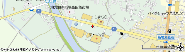 メガネのヨネザワ豊後高田店周辺の地図