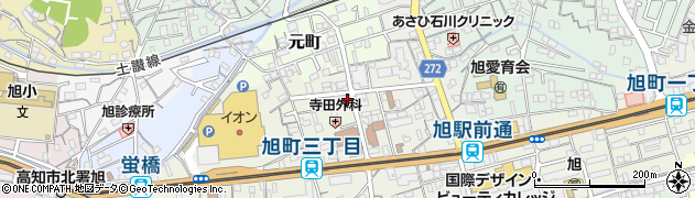 高知県高知市南元町5周辺の地図