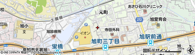 高知県高知市南元町60周辺の地図