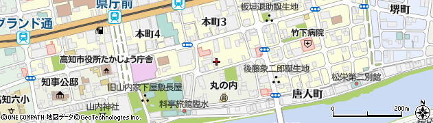 南病院周辺の地図