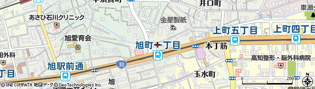 高知県高知市井口町95周辺の地図