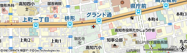 吉萬オリエントホテル　高知和風・別館周辺の地図