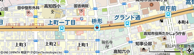枡形駅周辺の地図