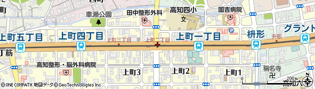 上町二丁目周辺の地図