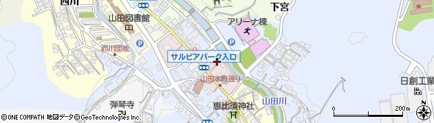 福岡県嘉麻市上山田1442周辺の地図