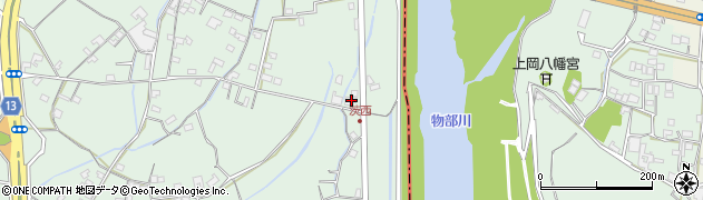 高知県南国市物部976周辺の地図